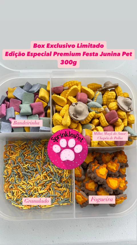 Kit Premium – Stitch + Festa Junina | 300g + 300g | Edição Super Limitada