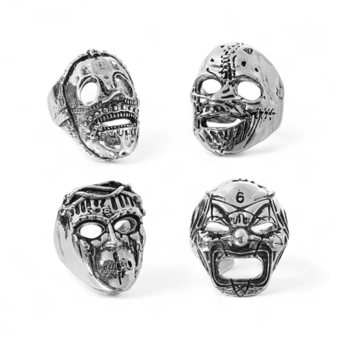 Coleção Slipknot – Kit com 8 Anéis Exclusivos - comprar online