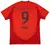 Camisa Bayern de Munique I 24/25- KANE #9 - Torcedor Adidas Masculina - Vermelha com detalhes em preto