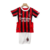 Kit Infantil Milan Home 24/25 - Puma - Vermelha e preta