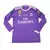 Camisa Real Madrid Away 16-17 - Final 2017 - Ronaldo #7 Manga Longa Adidas com Patch Champions League - Roxa - comprar online