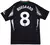 Camisa Arsenal Away 24/25 - ÖDEGAARD #8 - Torcedor Adidas Masculina - Preta com detalehes em vermelho e verde