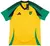 Camisa Seleção Jamaica Home 24/25 - Torcedor Adidas Masculina - Amarela com detalhes em verde e preto