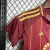 Kit Infantil Roma Home 24-25 - Adidas - Grená com detalhes em dourado - DNL Sportline | Camisas de Futebol