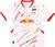 Camisa Red Bull Leipzig Home 24/25 - Torcedor Puma Masculina - Branca com detalhes em vermelho