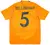 Camisa Real Madrid II 24/25 - BELLINGHAM #5 - Torcedor Adidas Masculina - Laranja