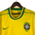 Camisa Seleção Brasileira I Retrô 1998 Nike Torcedor Masculina Manga Longa - Amarela com detalhes em verde na internet