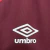 Camisa Lanús Home 25/26 - Torcedor Umbro Masculina - Vinho Grená - loja online