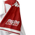 Camisa Huracán Home 25-26 - Torcedor Kappa Masculina - Branca com detalhes em vermelho