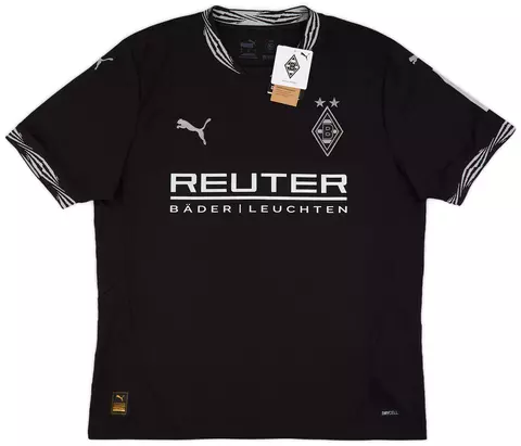 Camisa Borussia Mönchengladbach Third 24/25 - Torcedor Puma Masculina - Preta