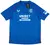 Camisa Rangers I 24/25 - Torcedor Castore Masculina - Azul com detalhes em branco e vermelho