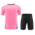Conjunto de Treino Manchester United Adidas Masculino - Rosa com detalhes em azul e preto - comprar online