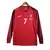 Camisa Portugal Home 2016 - Ronaldo #7 Manga Longa Nike - Vermelha - comprar online