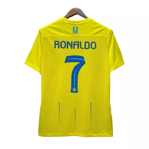 Camisa Al-Nassr Home 23-24 - Ronaldo #7 Nike - Amarela