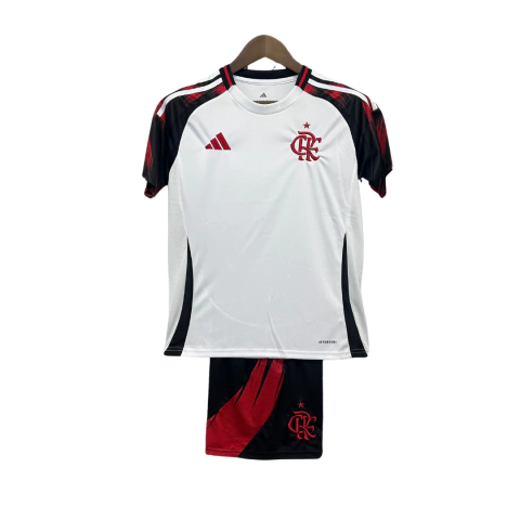 Kit Infantil Flamengo II Adidas 25/26 - Branco - comprar online