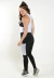 Calça Legging com Bolso em Tela Dry + Regata de Tela + Top Tomara que Caia Preto com Branco Conjunto Fitness | REF: FRD3 na internet