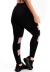 Calça Detalhe Violeta Legging Preta | REF: LX263 - comprar online