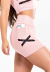 Short Fitness Cintura Alta Rose com Elástico Racy REF: CLGA4 na internet