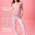 Pijama Amalfi Gris y Rosa - tienda online