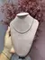 Colar de Prata Choker Malha - Brilho Real Joias
