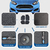 Tapete Automotivo Eco NEW FIESTA 2014/2015 Ecológico Lavável Antiderrapante Pet Friendly PVC PINADO - comprar online