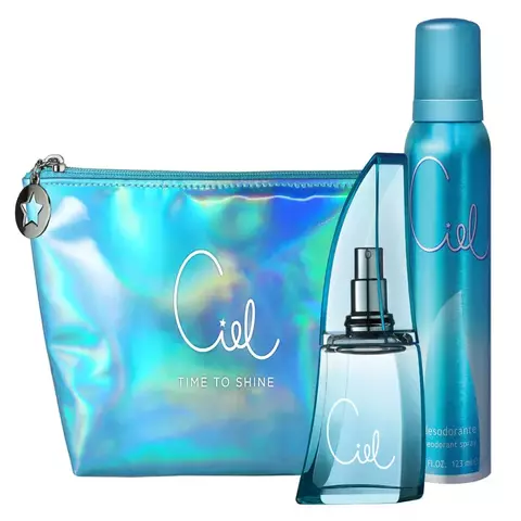 CIEL EDP 50ml + DESODORANTE EN AEROSOL 123ml DE REGALO CON NECESER