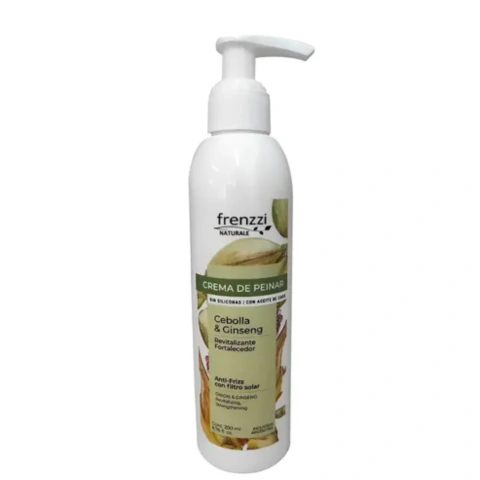 FRENZZI CREMA DE PEINAR CEBOLLA Y GINSENG 200ml