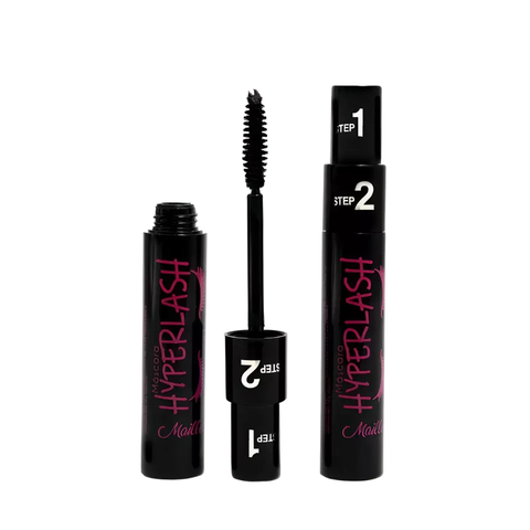 MAILLET MASCARA DE PESTAÑAS HYPERLASH ARQUEADORA 2 PASOS