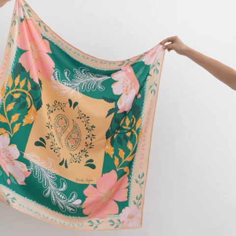 Pañuelo de seda Óleo - (copia) - comprar online