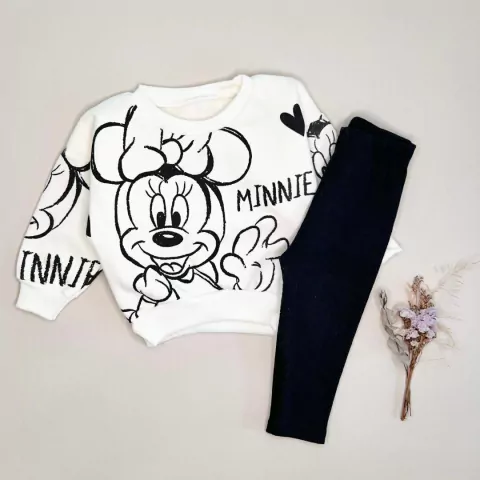 Conjunto Moletom Minnie