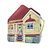 Caja Casa Bluey + Libro "Escondidas" - tienda online