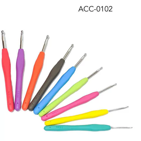 9 AGUJAS CROCHET MEDIANAS