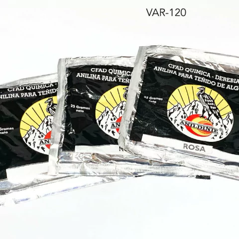 ANILINAS ANILDINIE - PARA ALGODÓN - CALIDAD PROFESIONAL