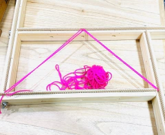 BASTIDOR TELAR REGULABLE DE 1 MTRS - comprar online