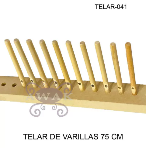 TELAR DE VARRILAS 75 CM