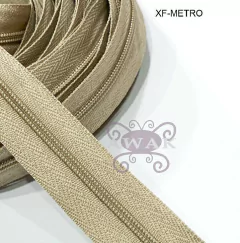 CIERRE FINO DE 3 MM X METRO