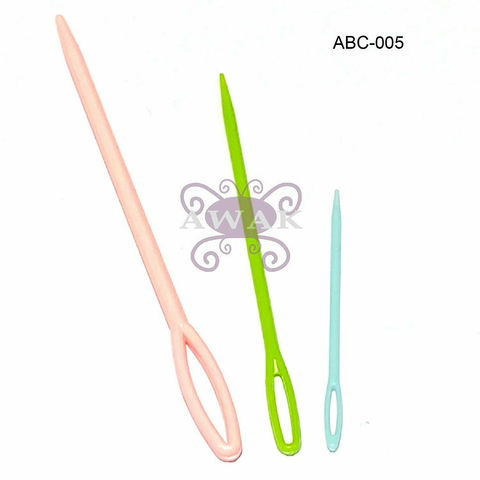 AGUJAS DE COSER PLÁSTICO