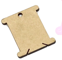 CAJA ORGANIZADORA PARA BORDADO + 75 BOBINAS MDF on internet