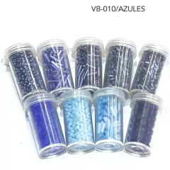 Image of 9 FRASQUITOS DE CANUTILLOS Y MOSTACILLAS SURTIDOS