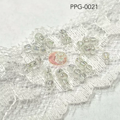 PUNTILLA POLIESTER BORDADA