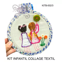 KITS COLLAGE TEXTIL INFANTIL - comprar online