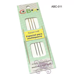 AGUJAS SOFT MUÑEQUERIA y SASHIKO