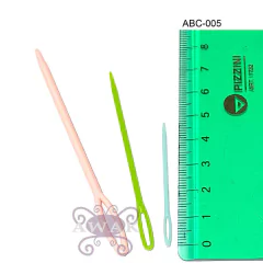 AGUJAS DE COSER PLÁSTICO X 60 u - AWAK