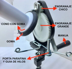 REPUESTOS PARA DEVANADOR - ENGRANAJE CHICO - comprar online