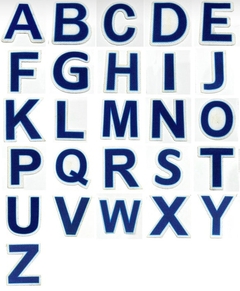 APLIQUE SUBLIMADO X LETRA