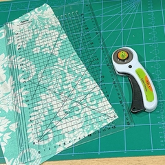 REGLA PATCHWORK 35 x 15 CON GUIA DE CORTE - comprar online