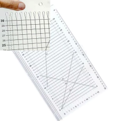 REGLA PATCHWORK 35 x 15 CON GUIA DE CORTE - tienda online