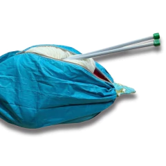 BOLSO TEJIDO Y AGUJAS TRICOT - buy online