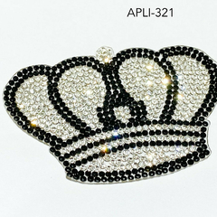 APLICACIONES DE STRASS Y TACHAS EN PLATA
