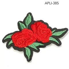 APLIQUES FLORES PEQUEÑAS - BORDADAS - AWAK